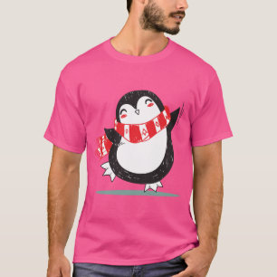 Camiseta Pinguim feliz da dança