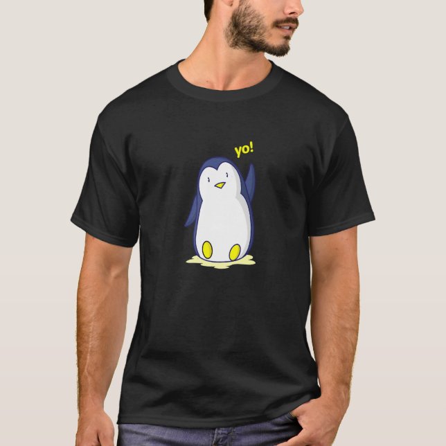 Camiseta Pinguim Fofo (Frente)