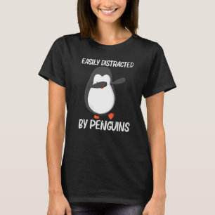 Camiseta Pinguim Fofo Para Homens Mulheres Animal Antártico