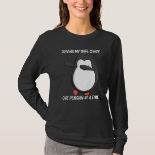 Camiseta Pinguim Fofo Para Homens Pai Meninos Animal Antárt