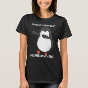 Camiseta Pinguim Fofo Para Mulheres Mãe Animal Antártico
