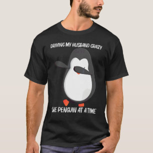 Camiseta Pinguim Fofo Para Mulheres Mãe Animal Antártico