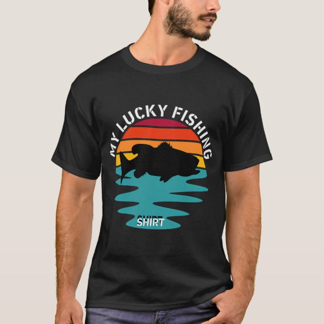 Camiseta Pinguim Fofo Pescando (Frente)