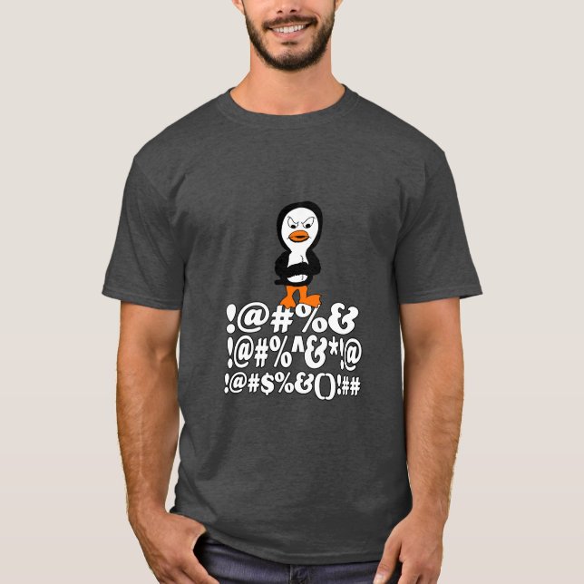 Camiseta Pinguim Furioso (Frente)