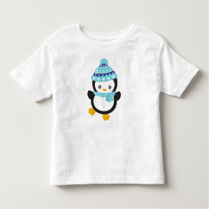 Camiseta Pinguim Gato, Pinguim De Bebê, Pinguim Com Scarf