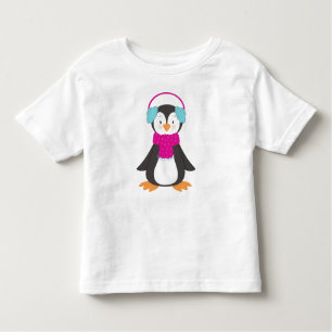 Camiseta Pinguim Gato, Pinguim De Bebê, Pinguim Com Scarf