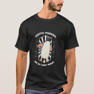 Camiseta Pinguim-gentoo Espírito Animal