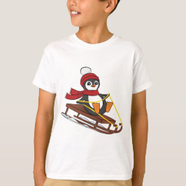 Camiseta Pinguim-guincho-de-neve