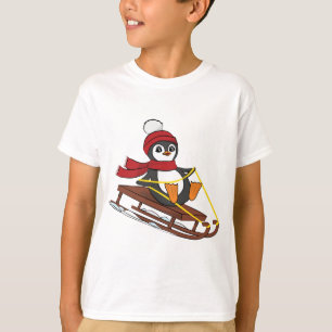 Camiseta Pinguim-guincho-de-neve