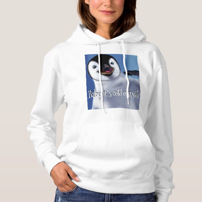 Camiseta Pinguim Inverno (Frente)