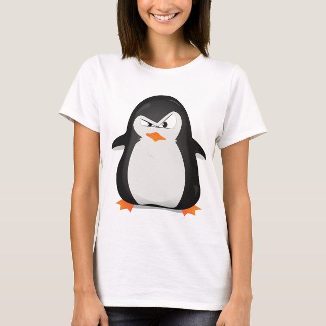 Camiseta Pinguim irritado (Frente)