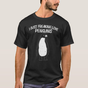 Camiseta Pinguim legal para homens Pinguins Pingueiro Pingu