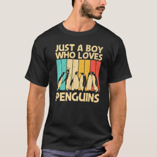 Camiseta Pinguim legal Para Meninos Crianças Pássaro Pingui