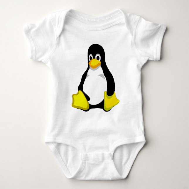 Camiseta Pinguim Linux Tux (Frente)