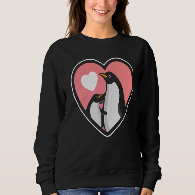 Camiseta Pinguim Mãe E Bebê Dia de as mães Mãe Mãe (Frente)