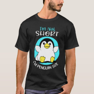 Camiseta Pinguim Não Curto Tamanho Do Pinguim Cugado Pingu