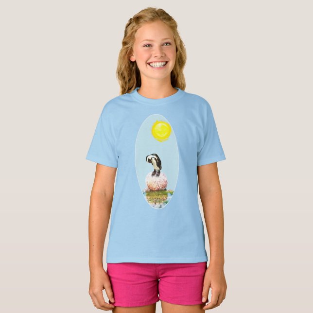Camiseta Pinguim Nápoles no Sol (Frente Completa)