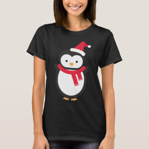 Camiseta Pinguim Natal
