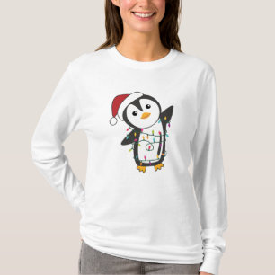 Camiseta Pinguim Natal Neve Pinguins de Pinguins