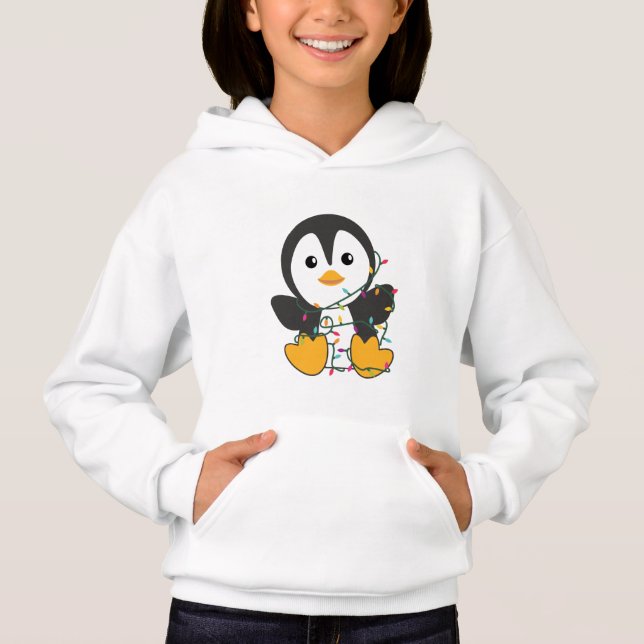 Camiseta Pinguim Natal Neve Pinguins de Pinguins (Frente)