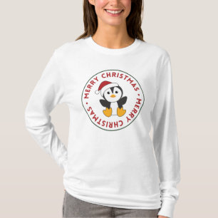 Camiseta Pinguim Natal Neve Pinguins de Pinguins