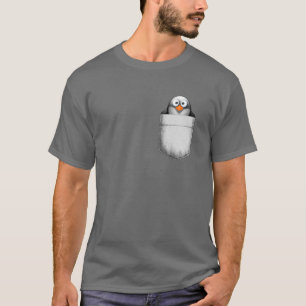 Camiseta Pinguim no bolso