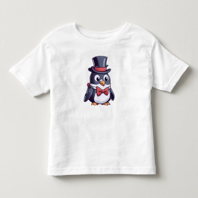 Camiseta Pinguim no chapéu (Frente)