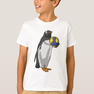 Camiseta Pinguim no Esportes de Andebol