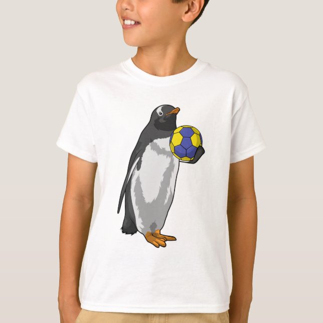 Camiseta Pinguim no Esportes de Andebol (Frente)