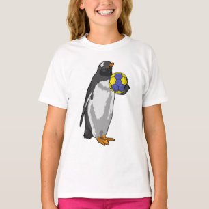 Camiseta Pinguim no Esportes de Andebol