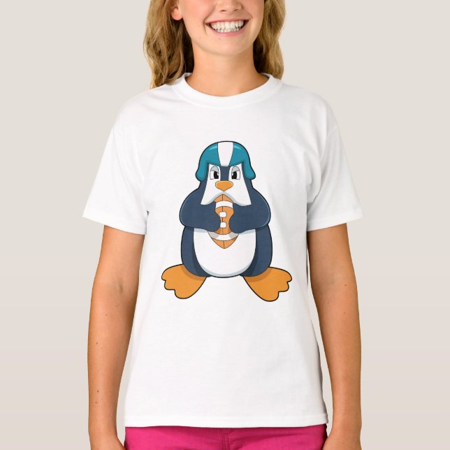 Camiseta Pinguim no Futebol (Frente)
