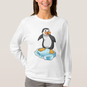 Camiseta Pinguim no gelo