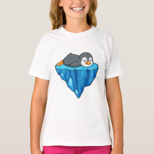 Camiseta Pinguim no gelo