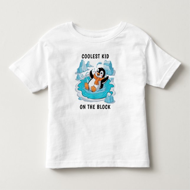 Camiseta Pinguim no gelo (Frente)