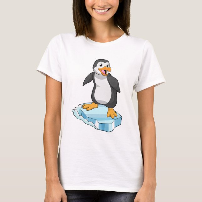 Camiseta Pinguim no gelo (Frente)