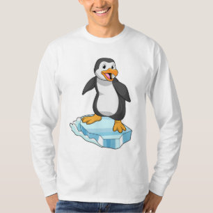 Camiseta Pinguim no gelo