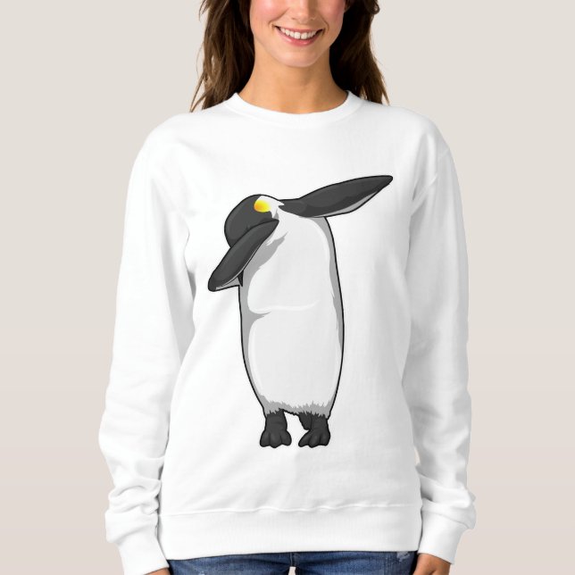 Camiseta Pinguim no laboratório Dance Dance Dab (Frente)
