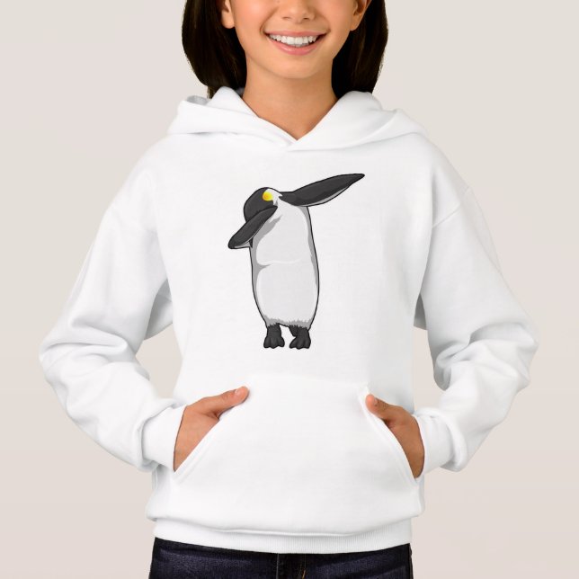 Camiseta Pinguim no laboratório Dance Dance Dab (Frente)