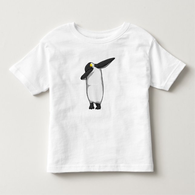 Camiseta Pinguim no laboratório Dance Dance Dab (Frente)