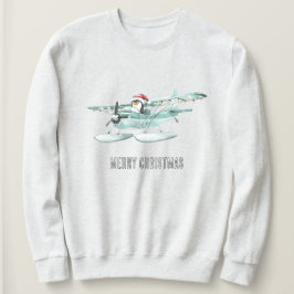 Camiseta Pinguim no Natal do Avião