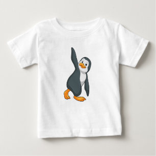 Camiseta Pinguim no Yoga Esforço
