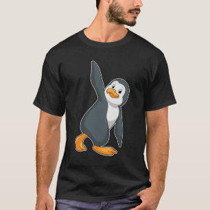 Camiseta Pinguim no Yoga Esforço