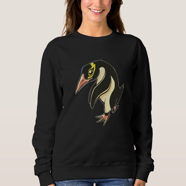 Camiseta Pinguim Nova Zelândia  Animais Pinguins (Frente)