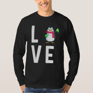 Camiseta Pinguim Para Homens Aves Aquáticas