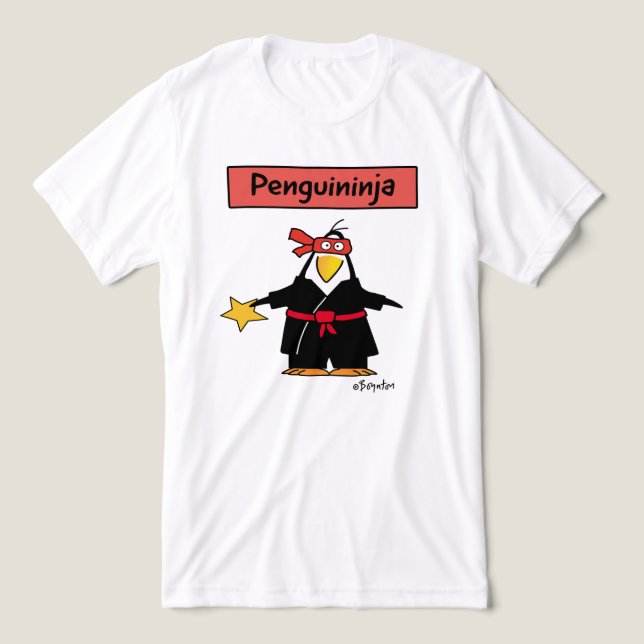 Camiseta Pinguim PENGUINJA ninja de Sandra Boynton T-Shir (Design frontal)