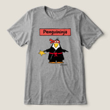 Pinguim PENGUINJA ninja de Sandra Boynton T-Shir