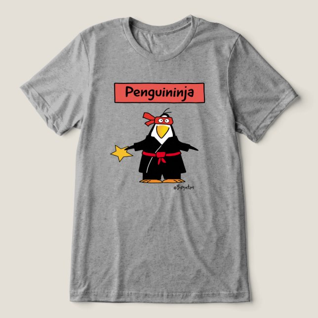 Camiseta Pinguim PENGUINJA ninja de Sandra Boynton T-Shir (Design frontal)