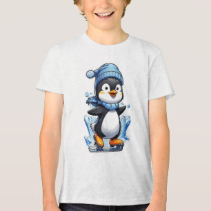 Camiseta Pinguim-Pinguim-Espingarda De Gelo
