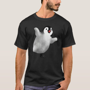 Camiseta Pinguim Pinguim Gato Feliz Pinguim