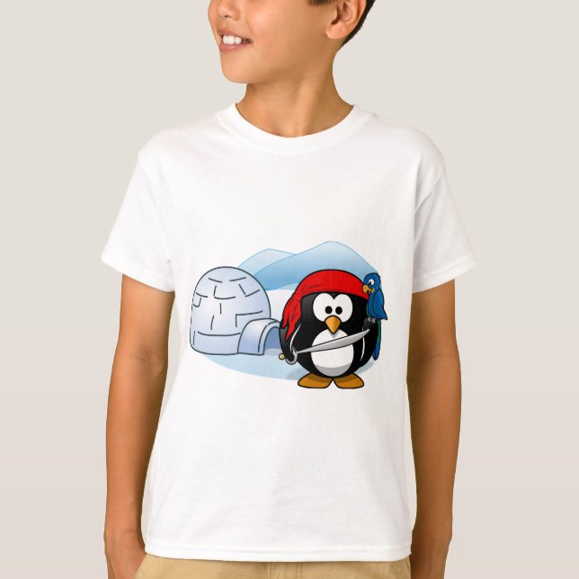 Camiseta Pinguim-Pitta Antártico (Frente)